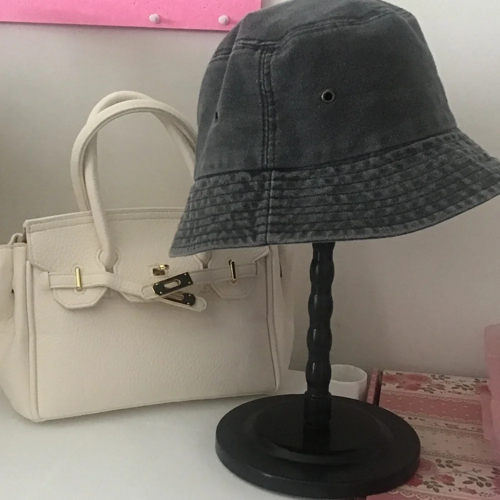 Lightweight denim bucket hat